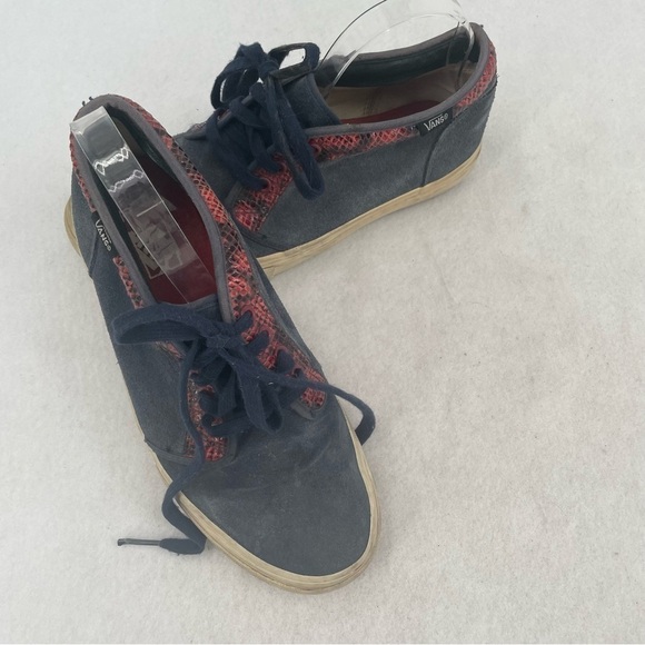 VANS Men’s Supreme Chukka Boot ‘95 Navy snake skin red size: 9 - Picture 1 of 11